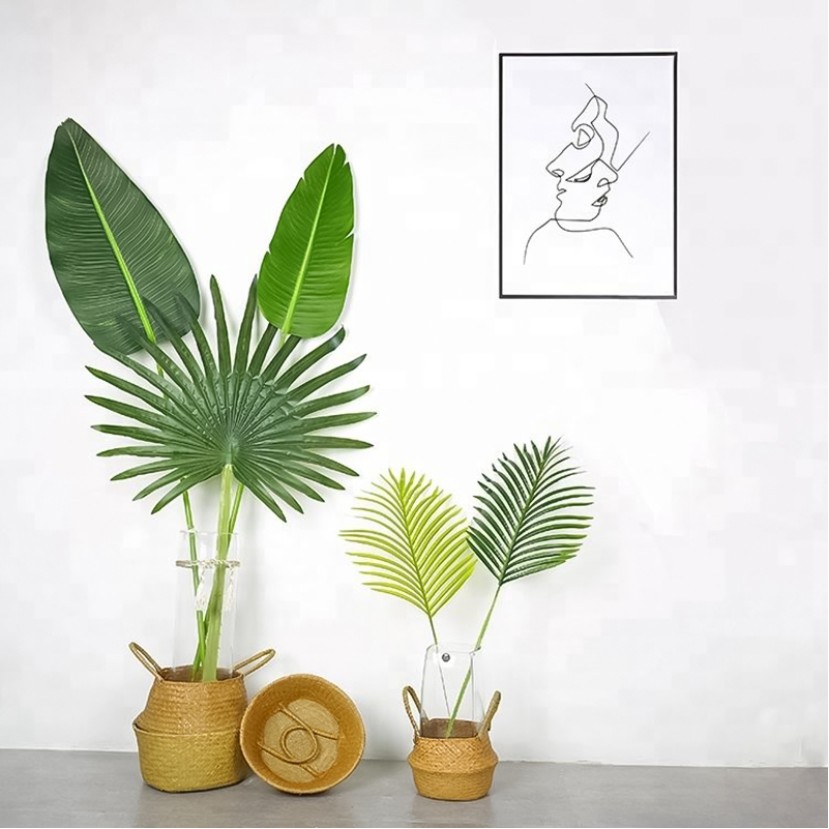 Design Artificial Palm Leaf Wall Decoration