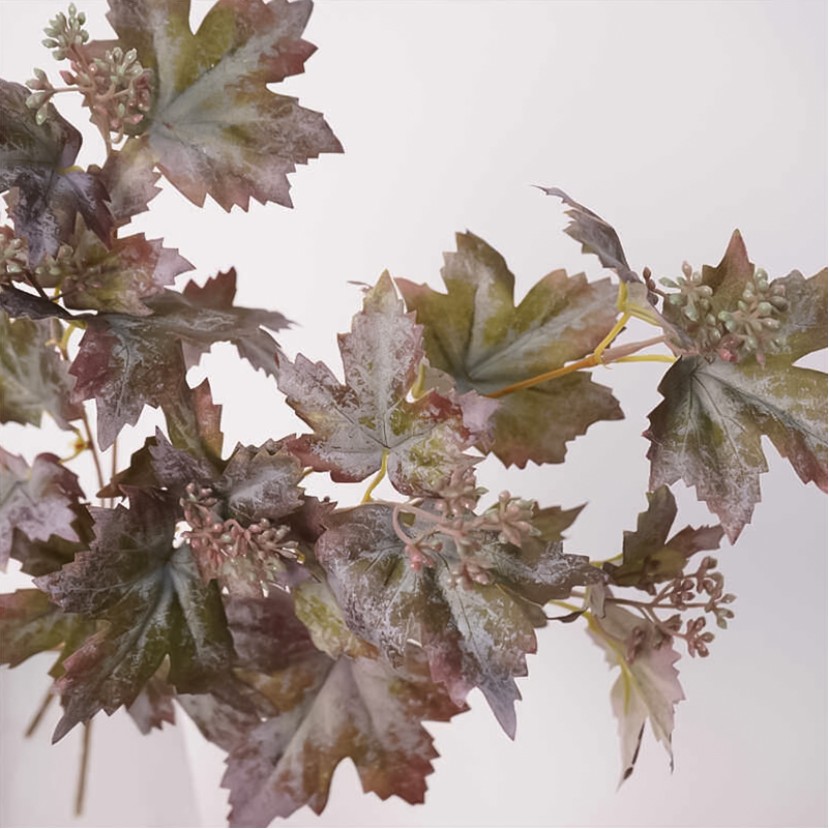 Simulated Grape Leaf Decorative Green Plant