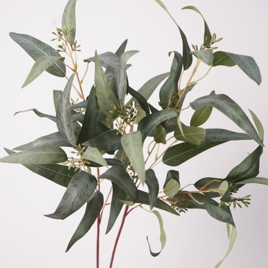 High-Quality Artificial Eucalyptus Branch and Leaf Decoration