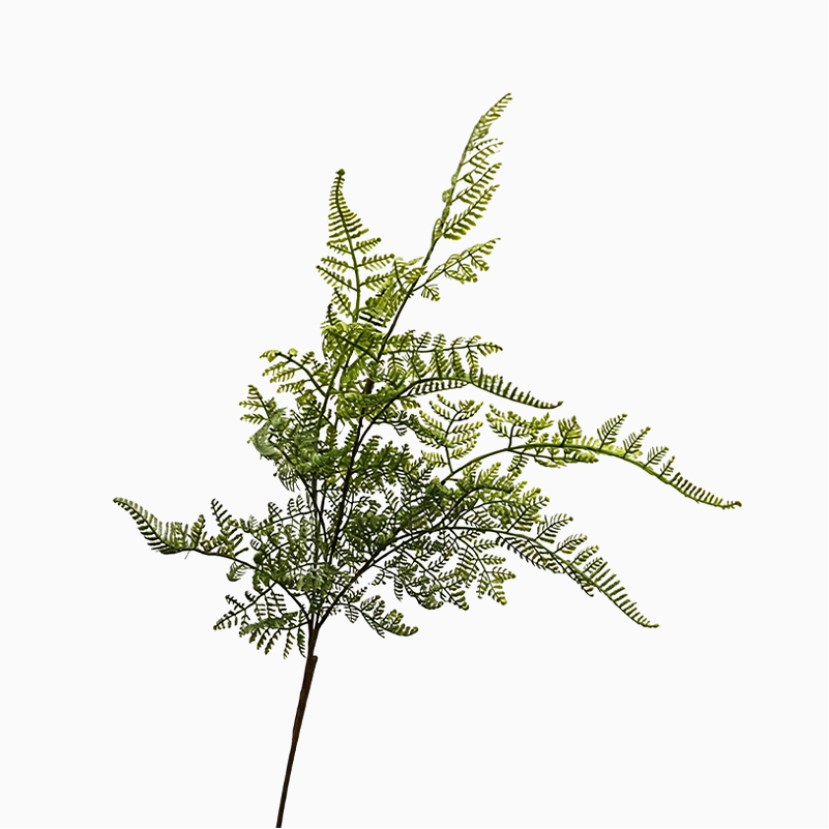 Nine-Leaf Artificial Fern Green Plant Decoration