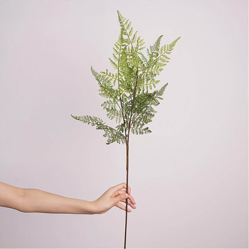 Nine-Leaf Artificial Fern Green Plant Decoration