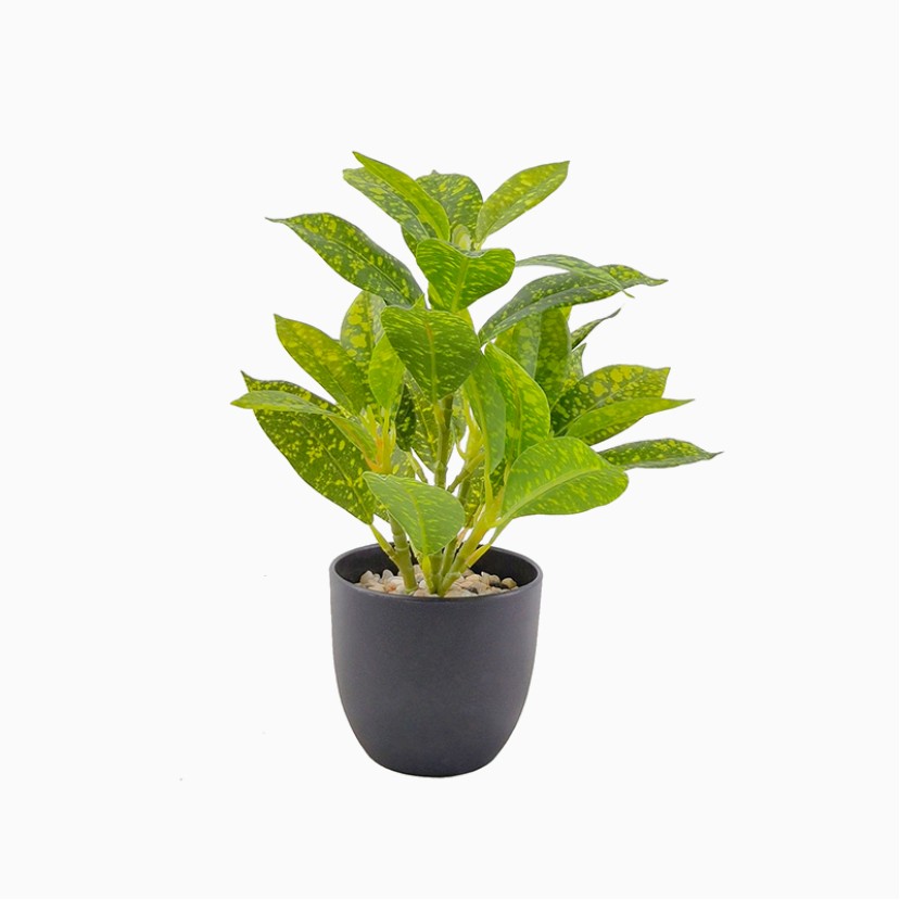 Small Simulation PE Potted Tree