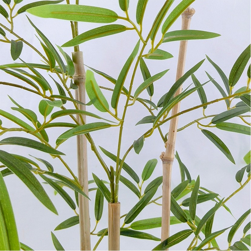 Simulated Bamboo Art Green Plant Wall Decoration