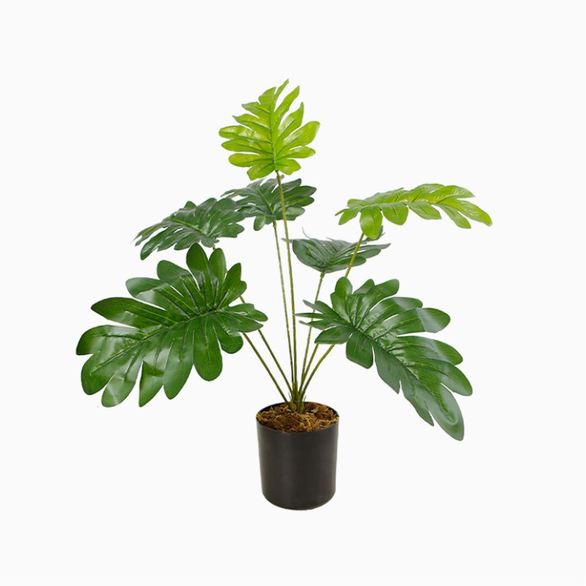 Realistic Faux Potted Desktop Greenery