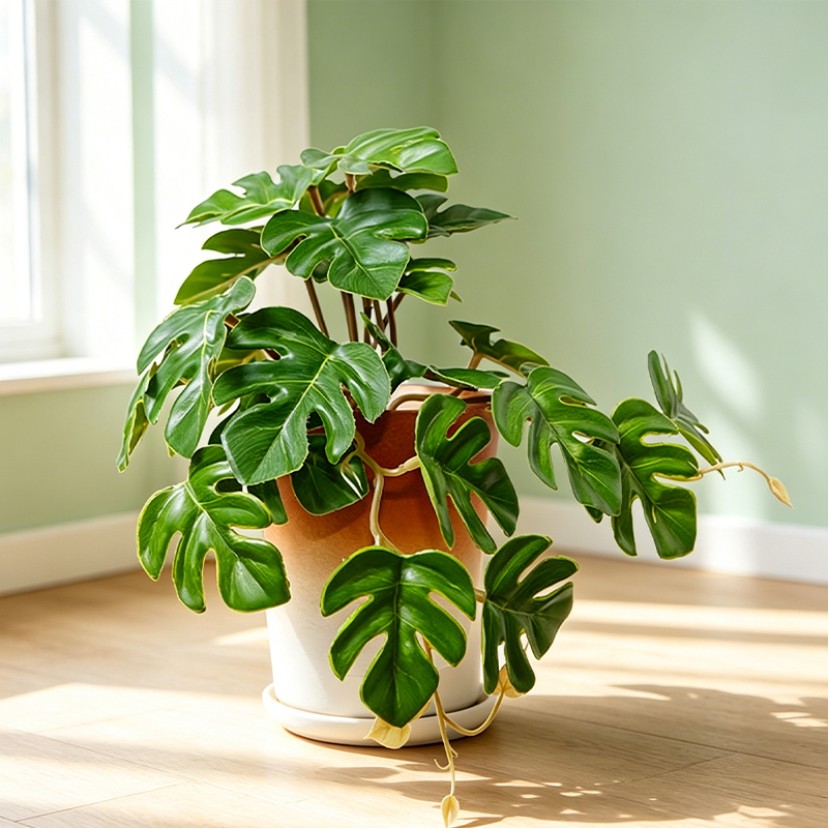 19 cm High-Fidelity Monstera Bonsai