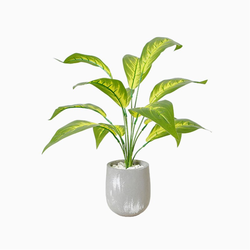 Artificial Potted Bonsai Tree Indoor Decoration Green Plant