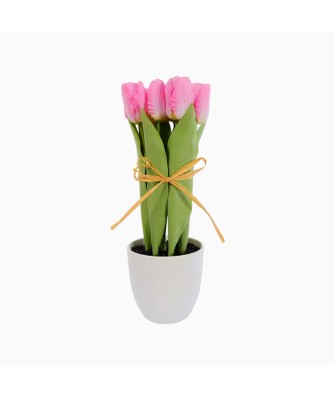 Handmade Decorative Artificial Tulip Bouquet