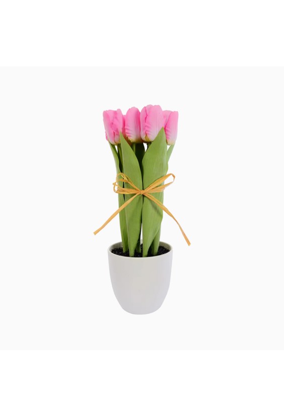 Handmade Decorative Artificial Tulip Bouquet