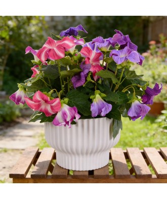 Modern Design Plastic Artificial Morning Glory Vine