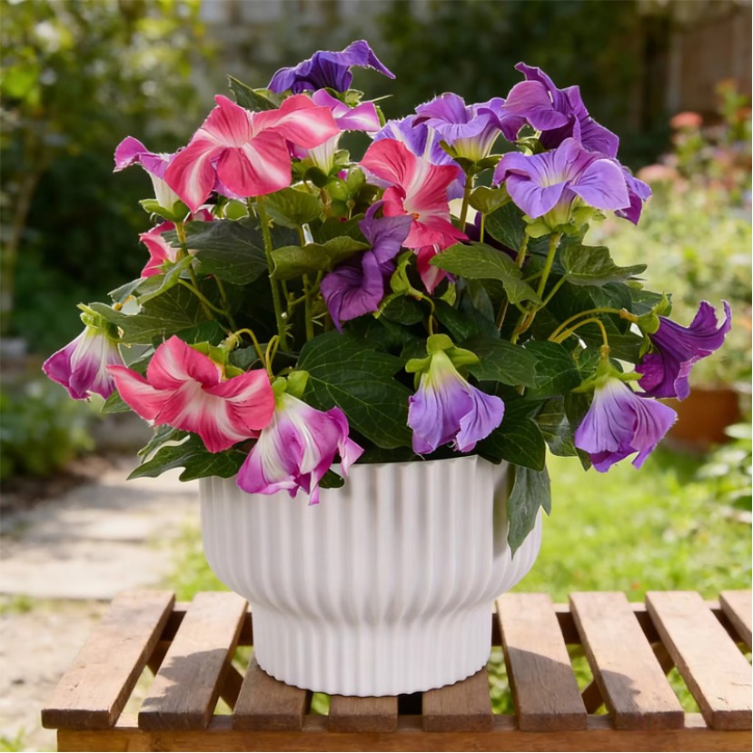 Modern Design Plastic Artificial Morning Glory Vine