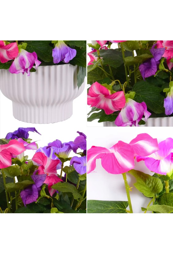 Modern Design Plastic Artificial Morning Glory Vine