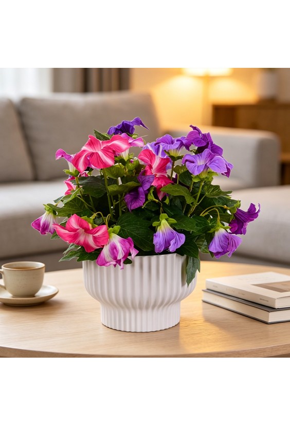 Modern Design Plastic Artificial Morning Glory Vine