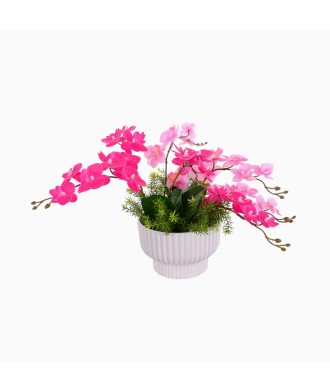 High-Simulation Touch Artificial Orchid Decoration