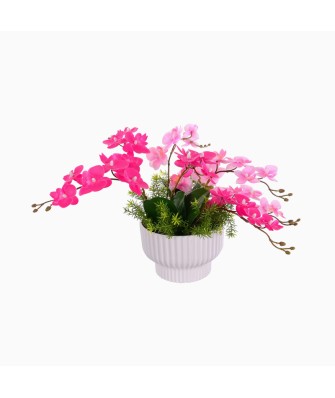 High-Simulation Touch Artificial Orchid Decoration