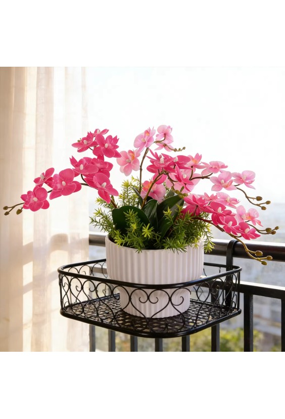 High-Simulation Touch Artificial Orchid Decoration