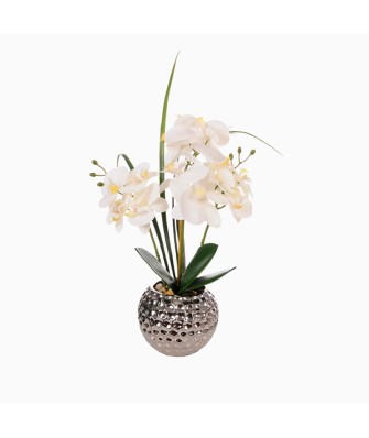 Handmade Plastic Phalaenopsis Artificial Flower