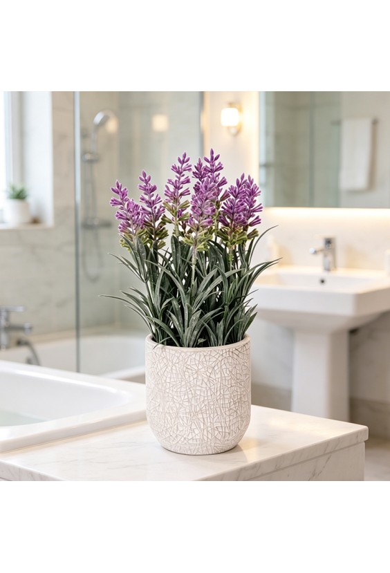 Handmade Realistic Lavender Bouquet