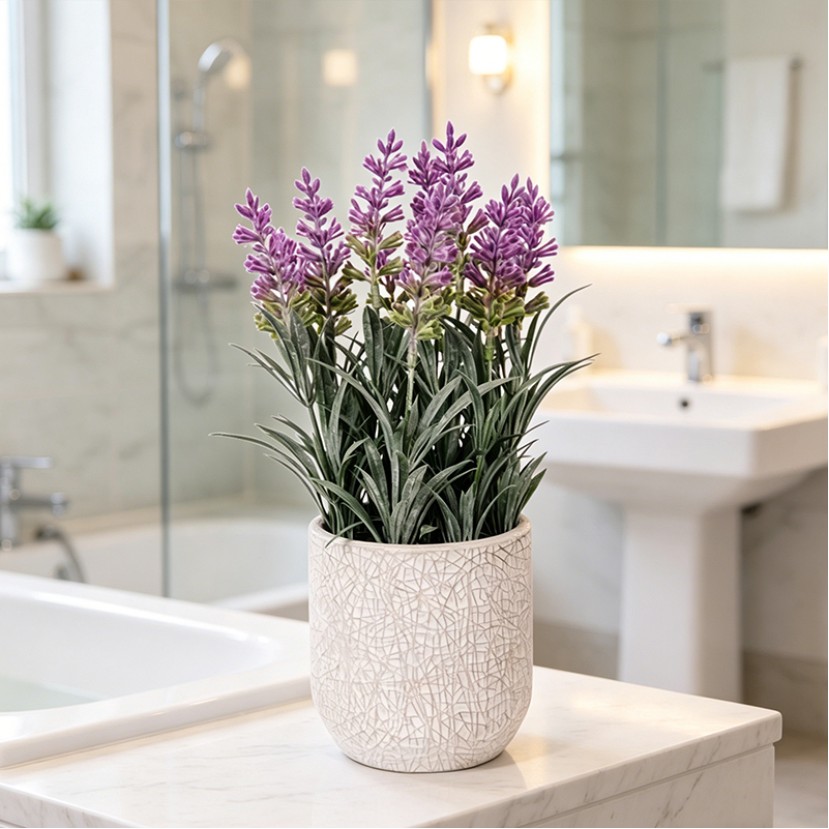 Handmade Realistic Lavender Bouquet