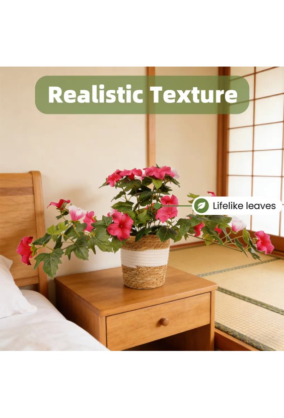 Handwoven Basket Modern Style Flower Pot