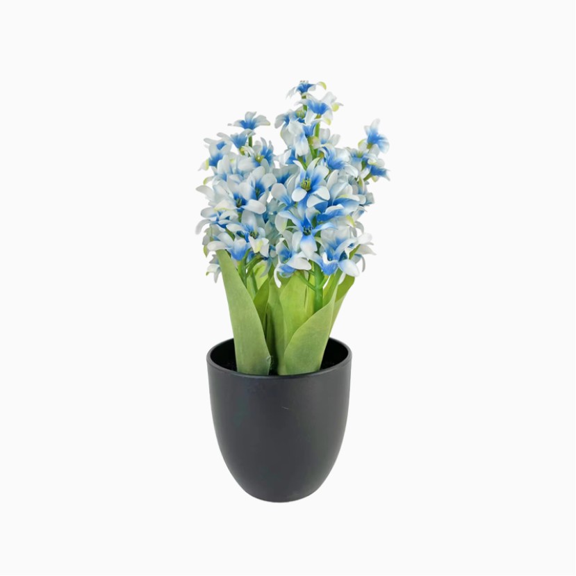 Modern Style Handmade Hydrangea Artificial Potted Plant