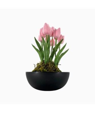 UV-Resistant Handmade Artificial Tulip Potted Plant