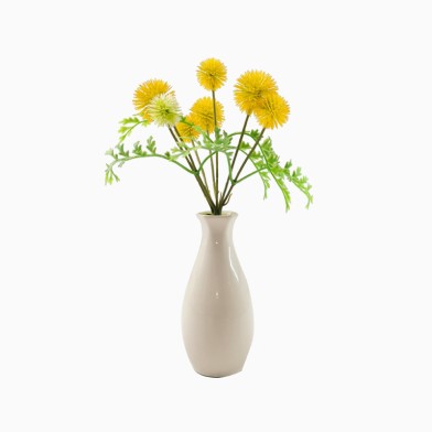 Modern Handmade Ceramic Potted Simulated Hydrangea