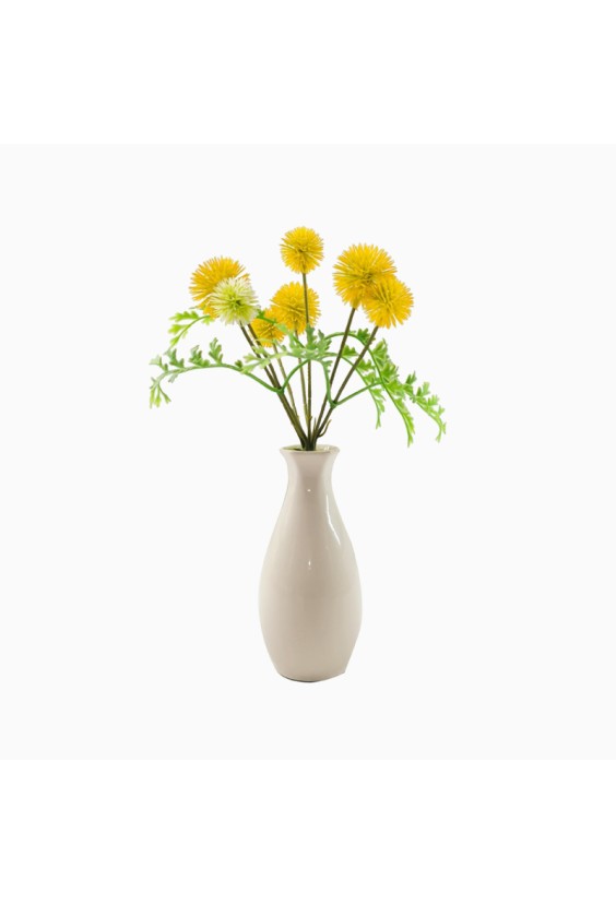 Modern Handmade Ceramic Potted Simulated Hydrangea