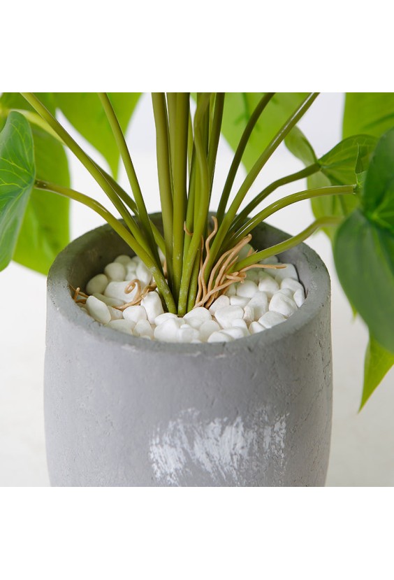 Potted Simulation Tree Plant Indoor Decoration Green Plant