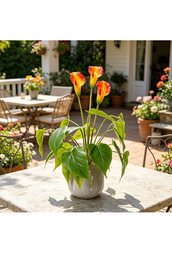 Potted Simulation Tree Plant Indoor Decoration Green Plant