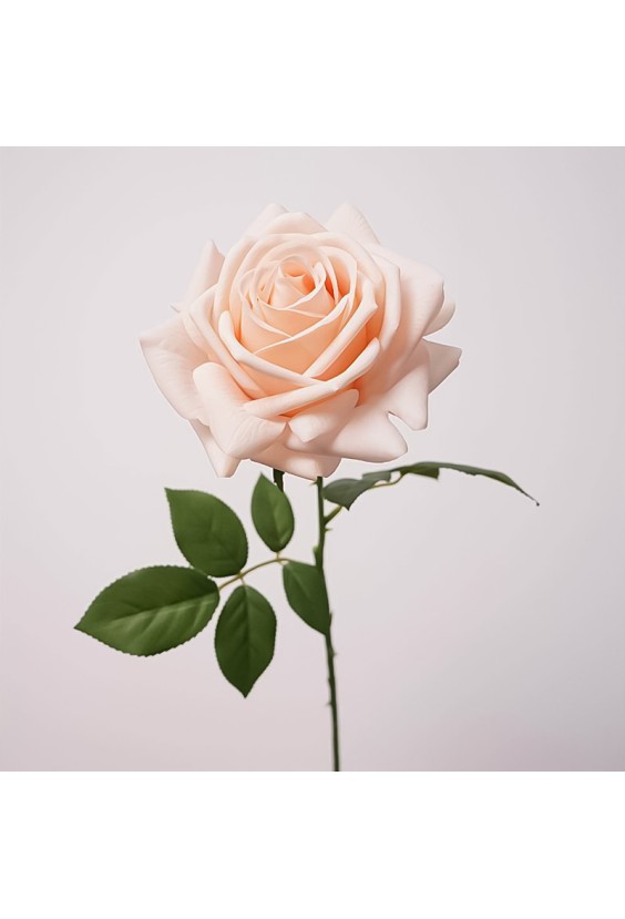 Morandi Color True Touch Latex Rose Artificial Flower