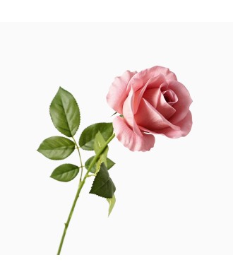 Single Head Real Touch Latex Simulation Rose