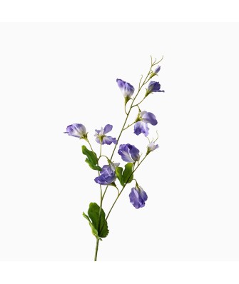 Simulated Sweet Pea Flower Handmade Bouquet