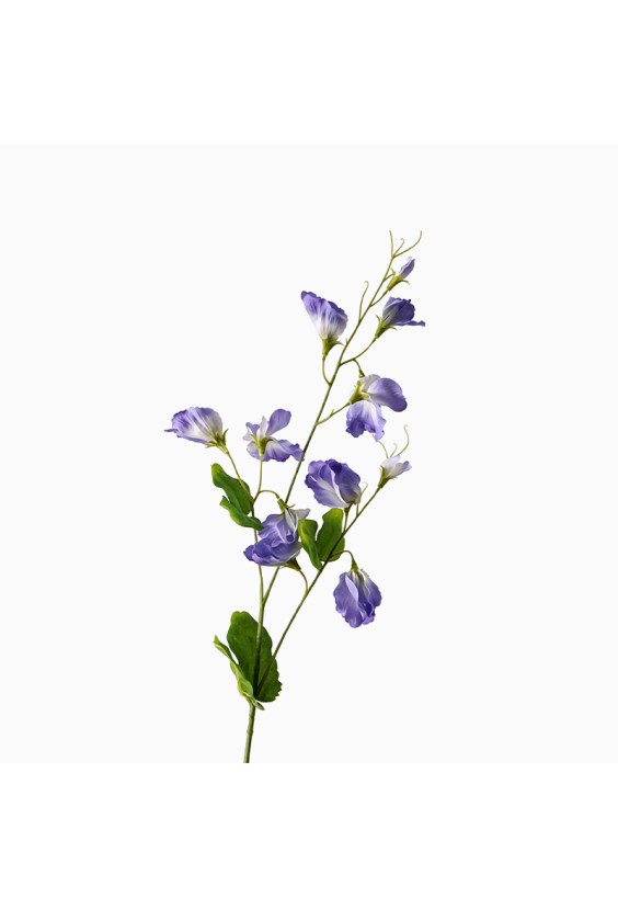 Simulated Sweet Pea Flower Handmade Bouquet