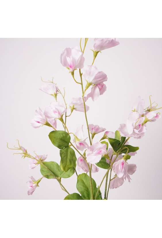 Simulated Sweet Pea Flower Handmade Bouquet