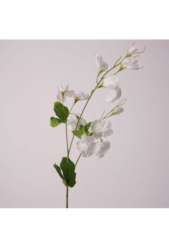 Simulated Sweet Pea Flower Handmade Bouquet