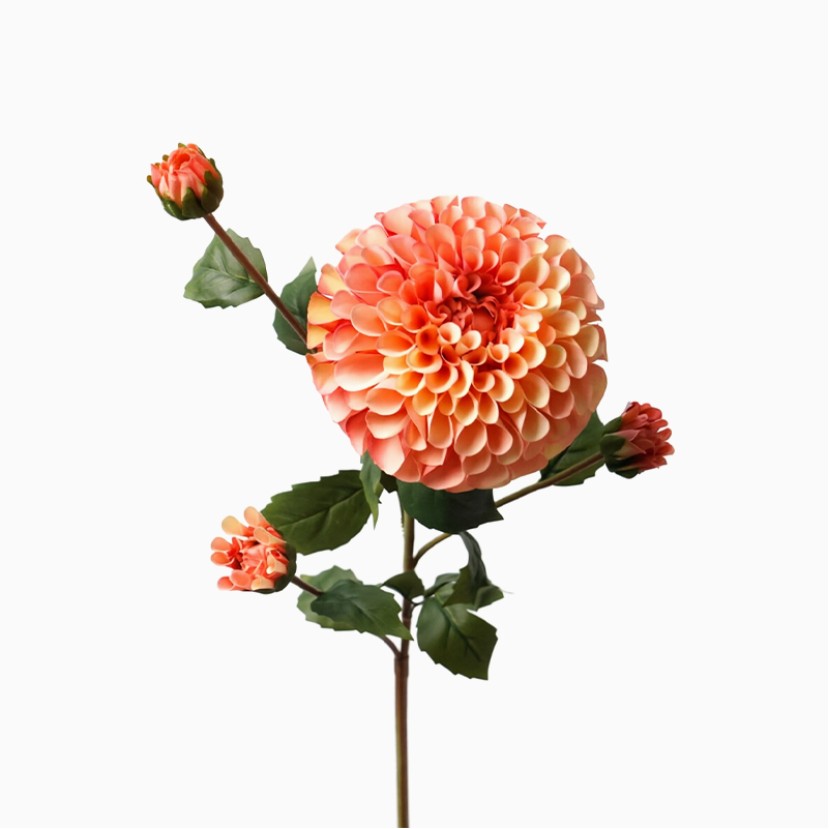 Autumn Dahlia Artificial Flower Arrangement Decoration