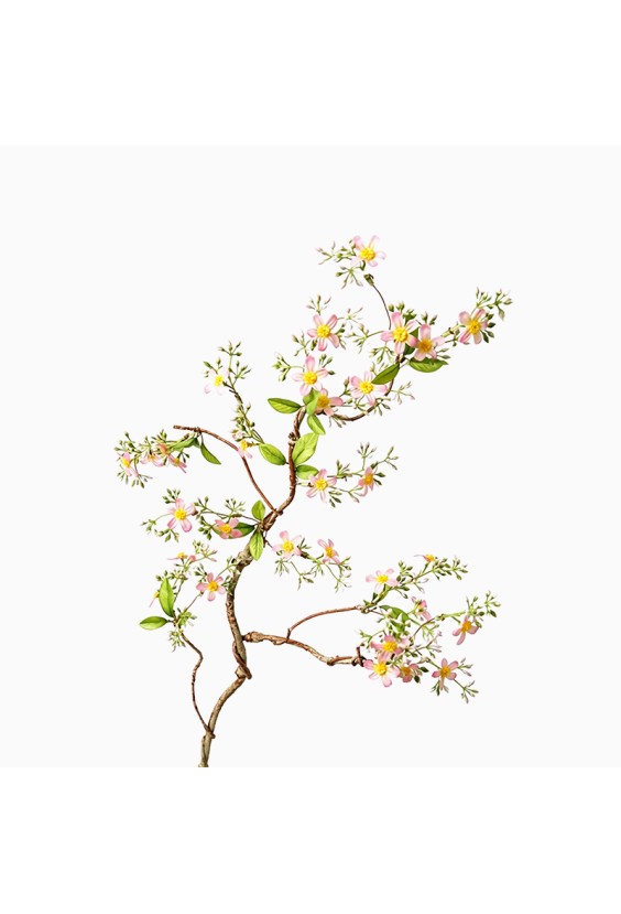 Handmade Weeping Branch Artificial Apple Tree Floral Decoration