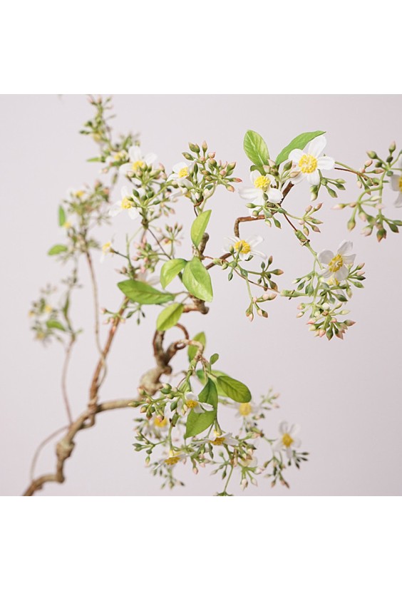 Handmade Weeping Branch Artificial Apple Tree Floral Decoration