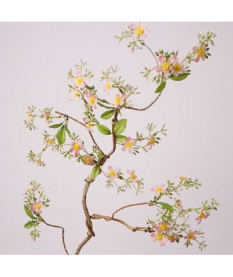 Handmade Weeping Branch Artificial Apple Tree Floral Decoration