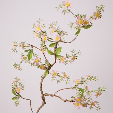 Handmade Weeping Branch Artificial Apple Tree Floral Decoration
