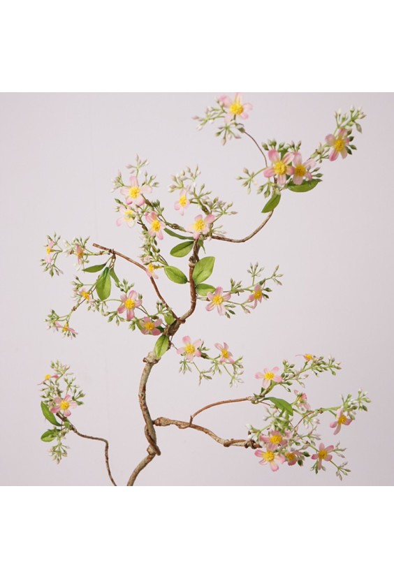 Handmade Weeping Branch Artificial Apple Tree Floral Decoration
