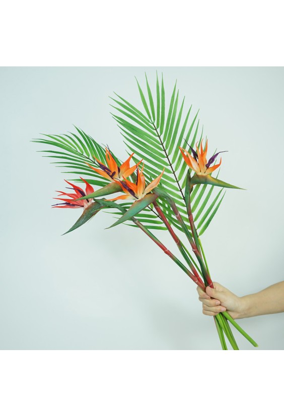 Artificial Bird of Paradise Tropical Flower Home Decor