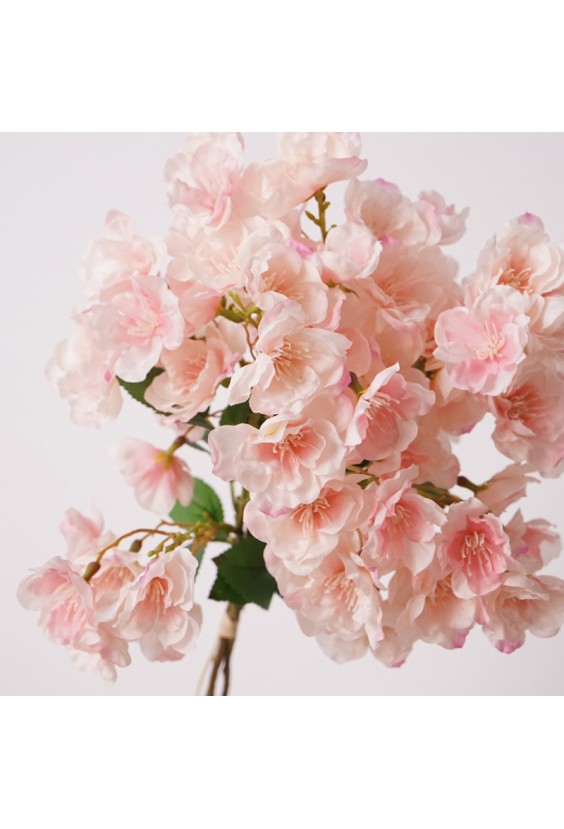 Handmade Silk Cherry Blossom Branch Bouquet