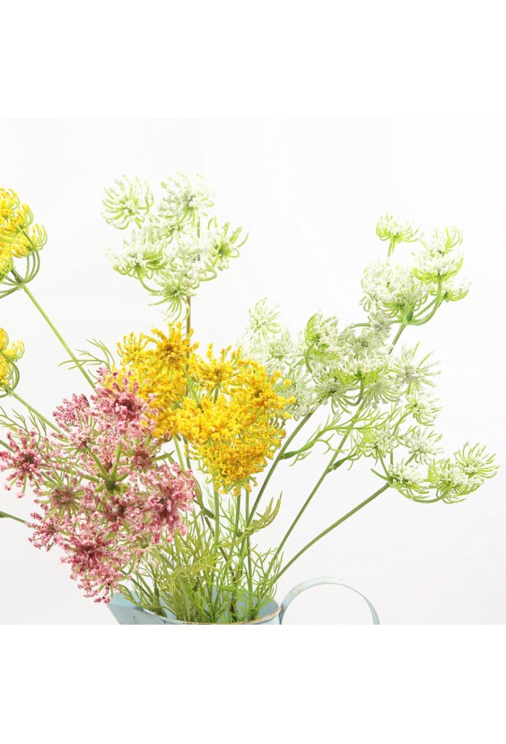 Simulated Five-Head Lace Decorative Flower
