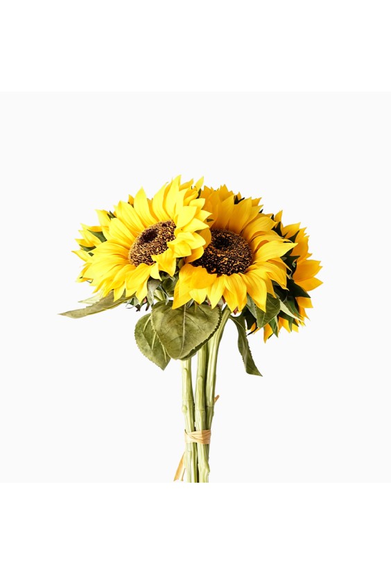 High-Quality Artificial Sunflower Bouquet