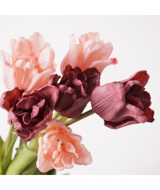 Soft Silk Tulip Artificial Flower Bouquet