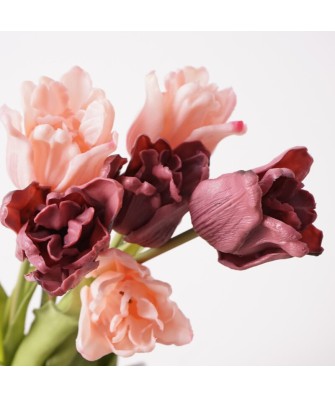 Soft Silk Tulip Artificial Flower Bouquet