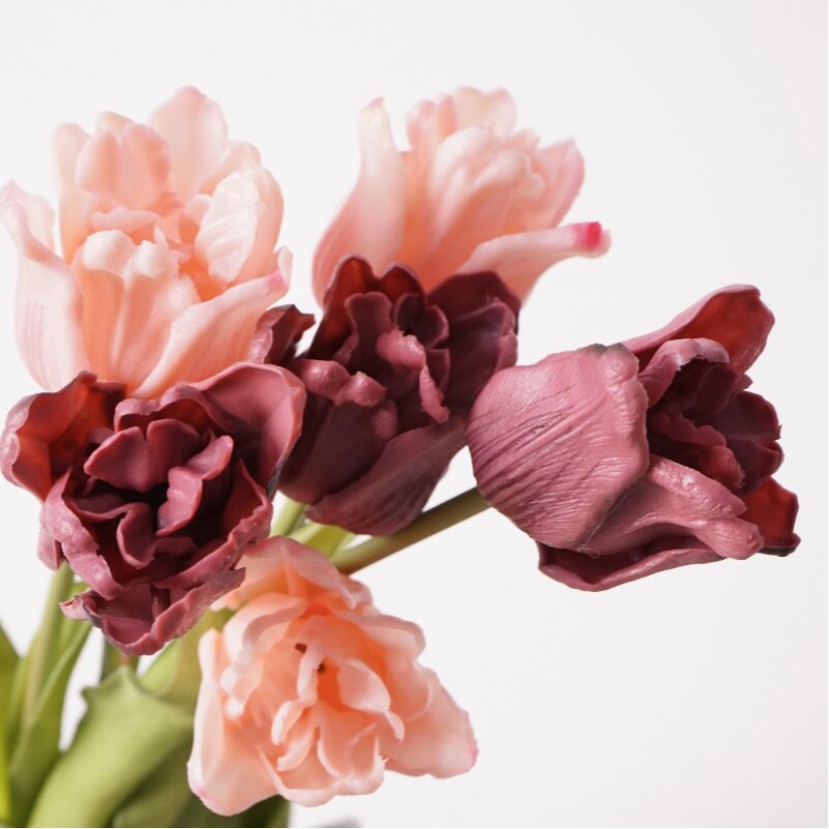Soft Silk Tulip Artificial Flower Bouquet