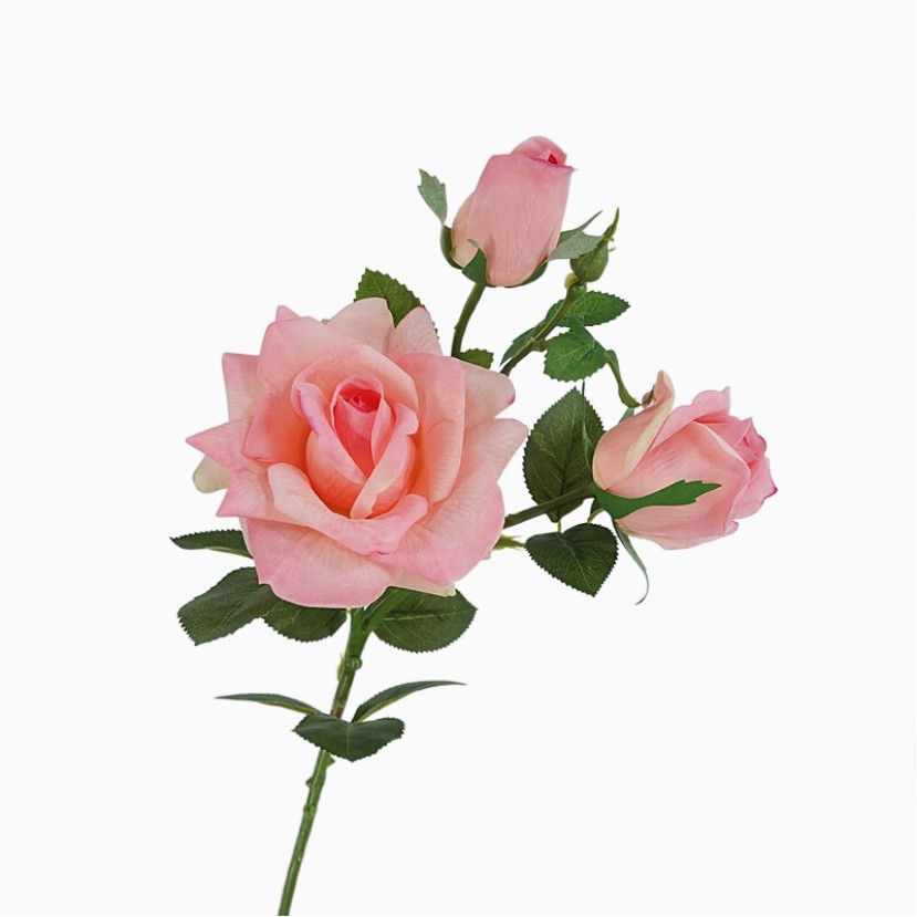 High-Quality Silk Simulation Touch Rose Flower