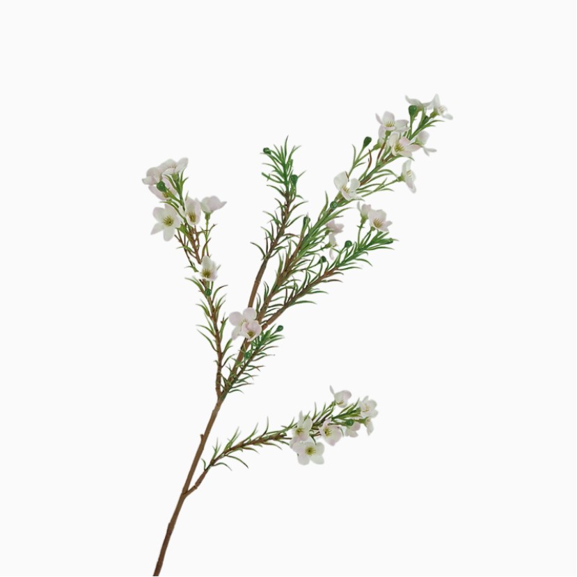 Simulated Wax Plum Flower Branch Home Decorative Flower